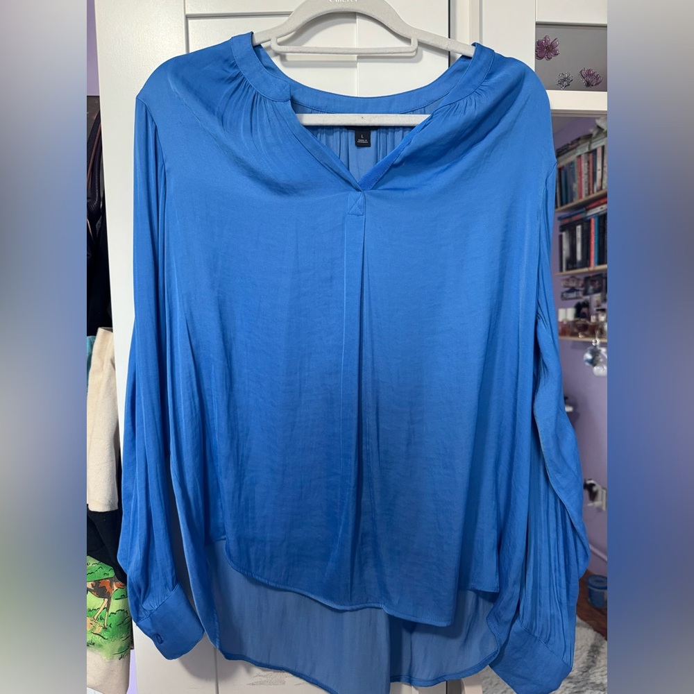 Women's Simply Vera Vera Wang Smocked Neck Blouse